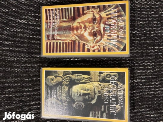 National Geographic VHS kazetták