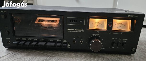 National Panasonic 612 kazettás deck
