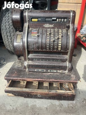 National antik pénztár kassza dekoráció dísz