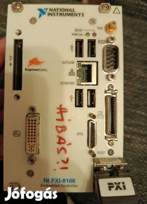 National instruments NI Pxi-8106 alkatrésznek vagy javításra!!