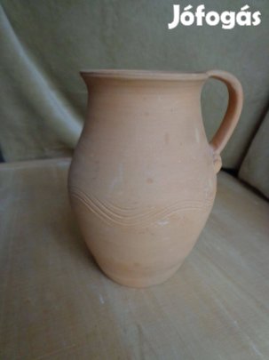 Natúr kerámia kancsó