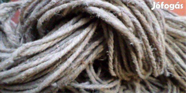 Natúr len spárga madzag