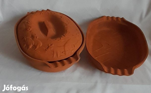 Natúr római tál szett 34x24 cm