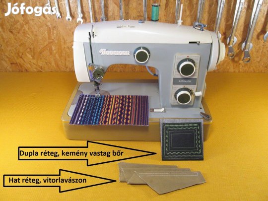 Naumann 8014/36 hímzőprogramos varrógép 10 év garanciával