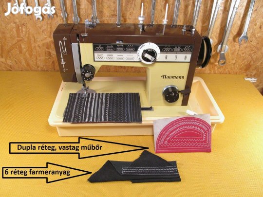 Naumann 8014/43 szuperprogramos varrógép 10 év garanciávall