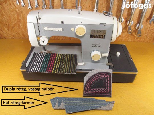 Naumann "a bivaly" 16 programos varrógép 10 év garanciával