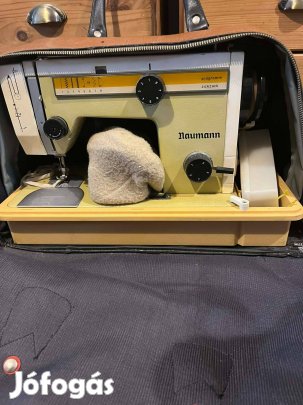 Naumann varrógép, gyűjtői darab, bevarrt