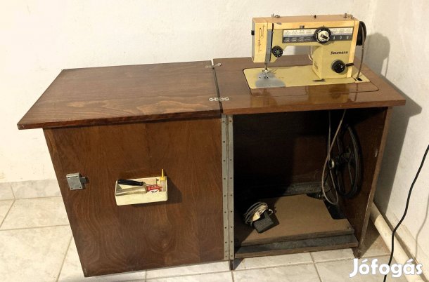 Naumann varrogep asztalos, elektromos es mechanikus müködesü. Hibatlan
