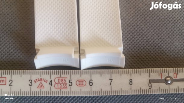 Nautica fehér szilikon óraszíj, új. Utánvét 