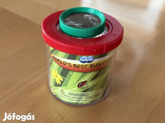 Navir Bogár megfigyelő nagyító fejlesztő játék új 