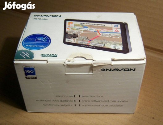Navon N670 Plus (kb.2003) Üres Doboz