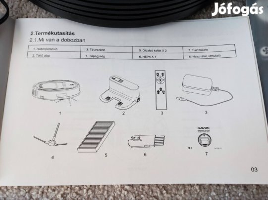 Navon Relax Prima robotporszívó 