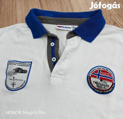 Nebulus Norway férfi póló L