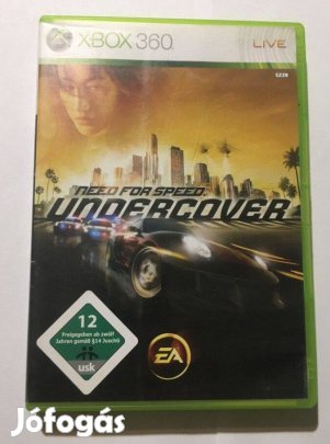 Need For Speed Undercover Német (Rendőr üldözős) Gyári Xbox 360 Játék