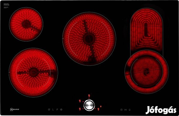 Neff T18PT16X0 kerámia főzőlap, 80cm széles, intuitív Twist Pad kezelé