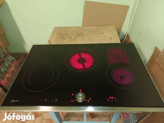 Neff beépíthető önálló elektromos kerámia főzőlap,82cm széles