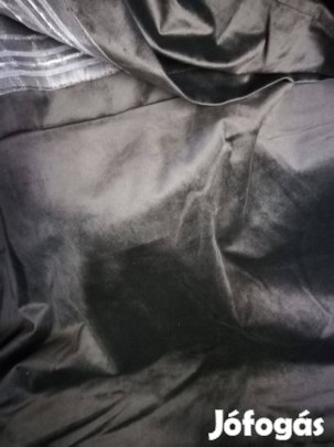 Négerbarna,új, plüss függöny,Bécsben vásárolt,finom anyagú!/79