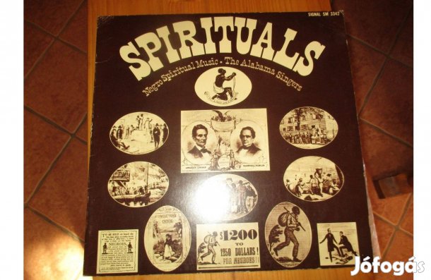 Negro Spirituals The alabama singers bakelit hanglemez eladó