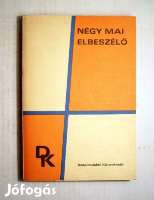 Négy Mai Elbeszélő (Diákkönyvtár) 1974 (5kép+tartalom)