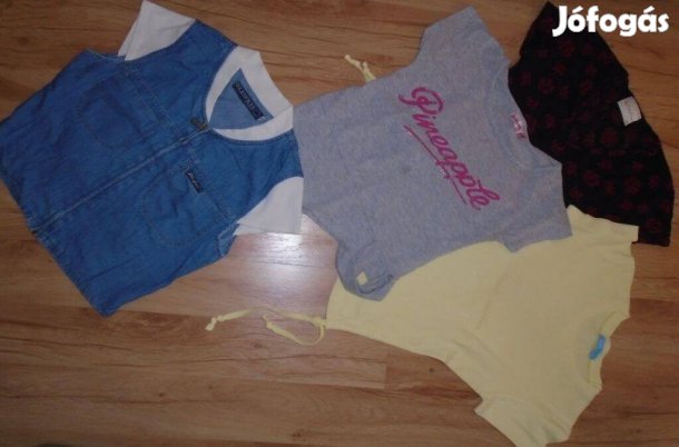 Négy darab S-es méretű póló - mérve