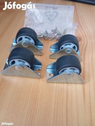 Négy darab új görgő, bútorgörgő 1300 Ft Bp. 3. ker