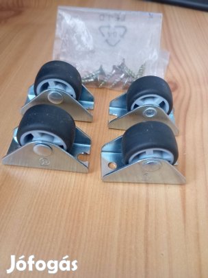 Négy darab új görgő, bútorgörgő 1400 Ft Bp. 3. ker