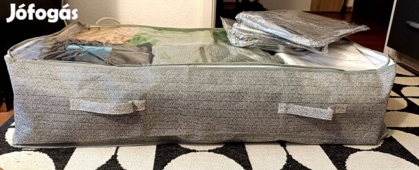Négy db nagyméretű ágy alatti tárolózsák