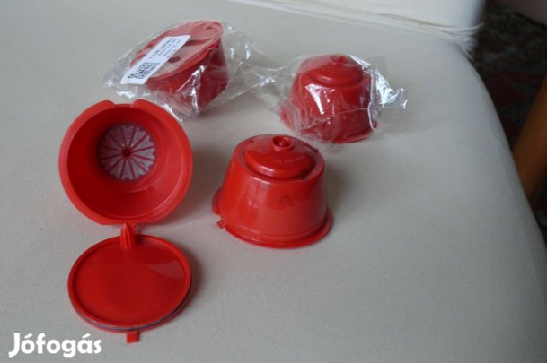 Négy db tölthető Dolce Gustó kapszula egyben eladó