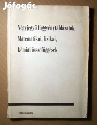 Négyjegyű Függvénytáblázatok (1984) viseltes (6kép+tartalom)