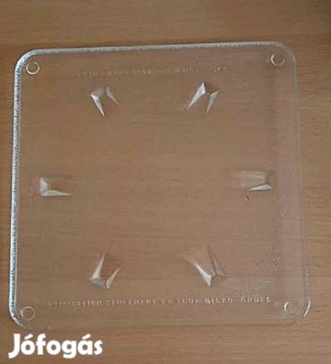 Négyszögletű mikrowelle üvegtál, Moulinex