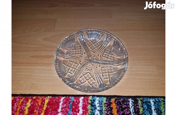 Négyzet mintás kínáló tál 20 cm