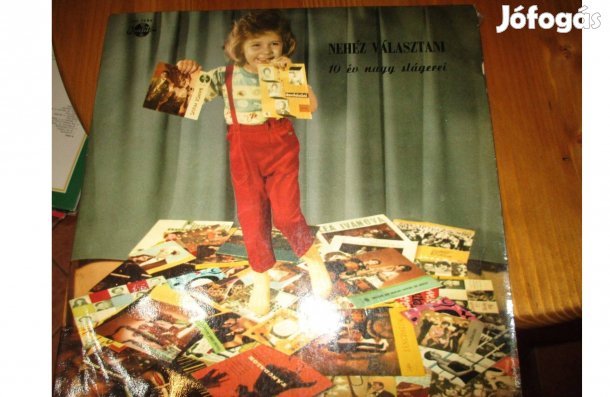 Nehéz választani bakelit hanglemez eladó