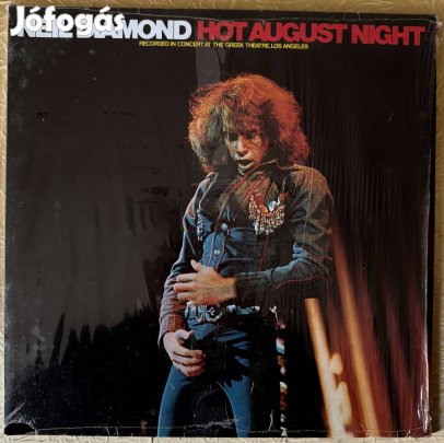 Neil Diamond Hot August Night német dupla bakelit hanglemez LP