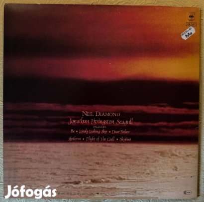 Neil Diamond Jonathan Livingston Seagull OST holland bakelit hanglemez