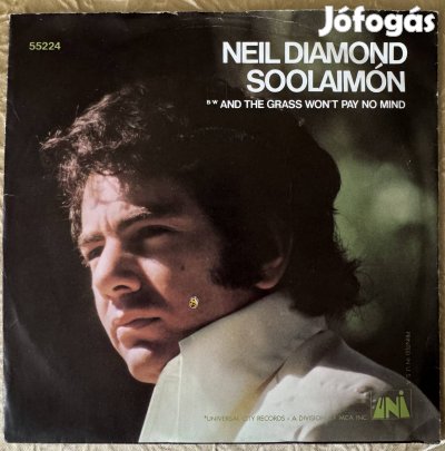 Neil Diamond Soolaimón USA maxi single bakelit hanglemez