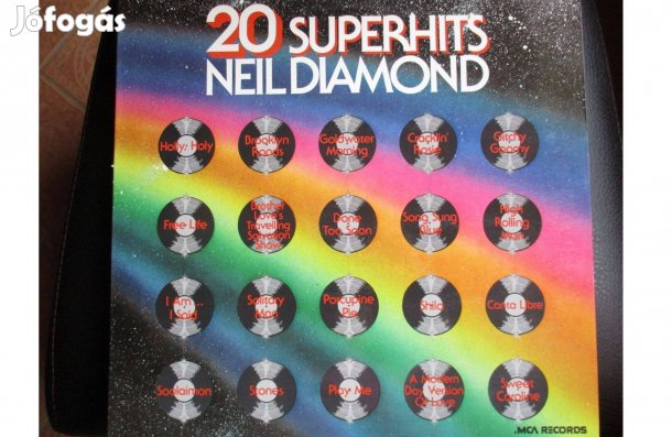 Neil Diamond bakelit hanglemezek eladók