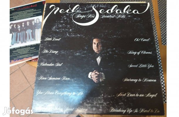 Neil Sedaka bakelit hanglemez eladó