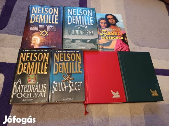 Nelson Demille könyvcsomag / 7 db könyv