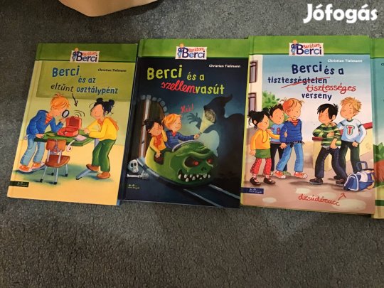 Nem postázom Barátom Berci 3db könyv eladó
