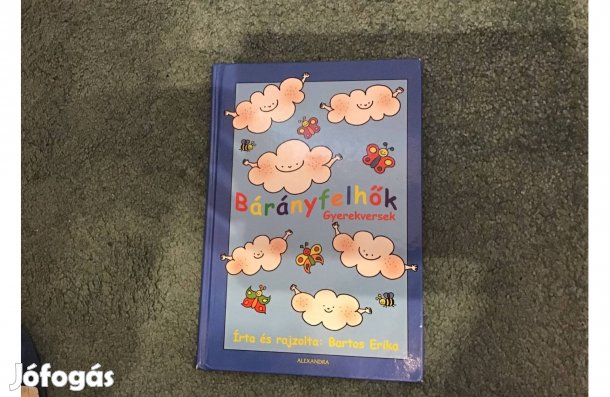 Nem postázom Bartos Erika: Bárányfelhők verses könyv eladó