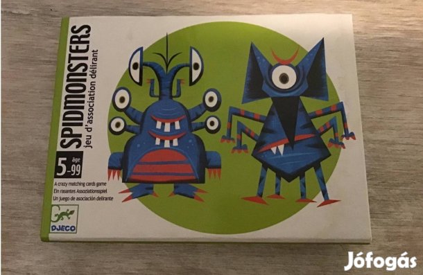 Nem postázom Djéco Spidmonsters társasjáték eladó