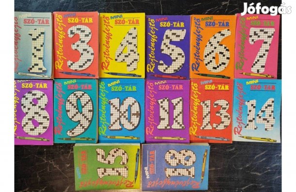 Nem teljes Rejtvényfejtő Mini Szó-Tár 1-18-ig