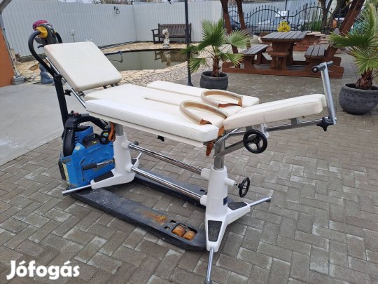 Nemectron fizioterápiás ágy minden irányban állítható fel-le  fej