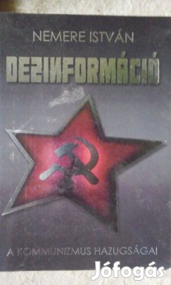 Nemere István: Dezinformáció c. könyve eladó