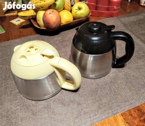 Nemesaacél TERMOSZ Kávés Teás 1-1,2L Jól Szigetel,Kiömlő A Tetőn