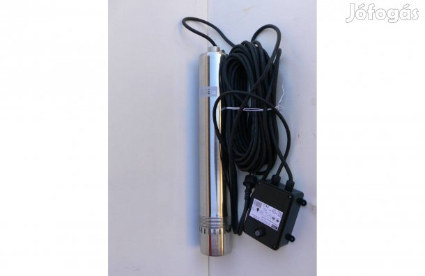 Nemesacél szerkezettel 10cm-es mélykúti búvár, csőszivattyú, garis