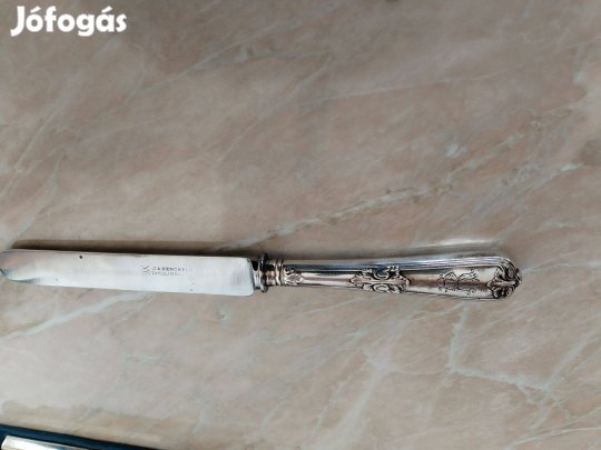 Nemesi monogrammos J.A.Henckels régi jelzet kés ezüst nyelü