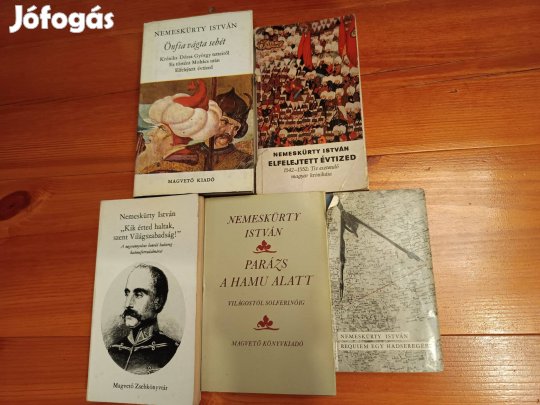 Nemeskürty István könyvcsomag / 6 db könyv