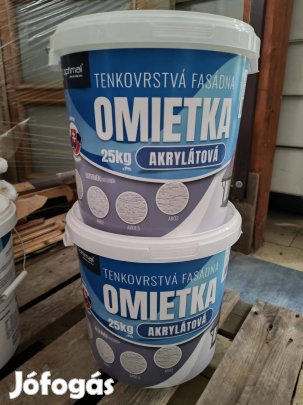 Nemesvakolat akril világos színárnyalatok 25kg