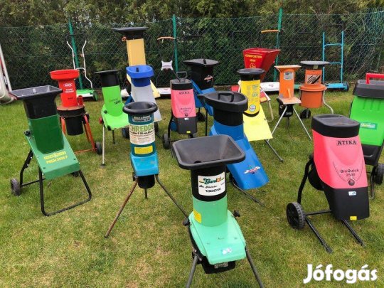 Német Ágdaráló Ágaprító Komposztaprító gallydaráló gépek eladó